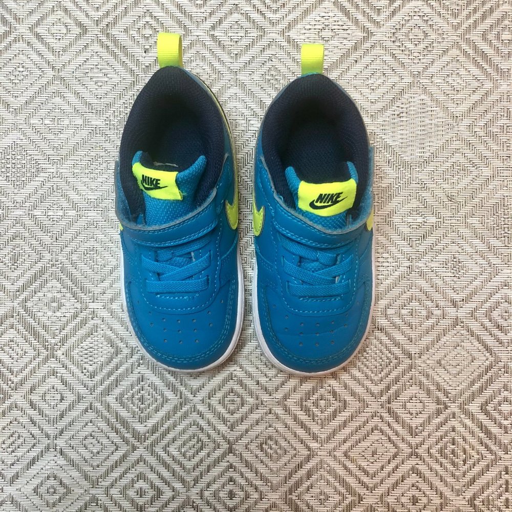 Nike Toddler Court Borough Sneakers blue size 7